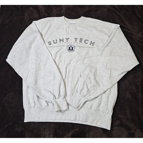 MV Sport Other - Vintage Large MV Sport SUNY Tech Utica Rome New York Crewneck Sweatshirt